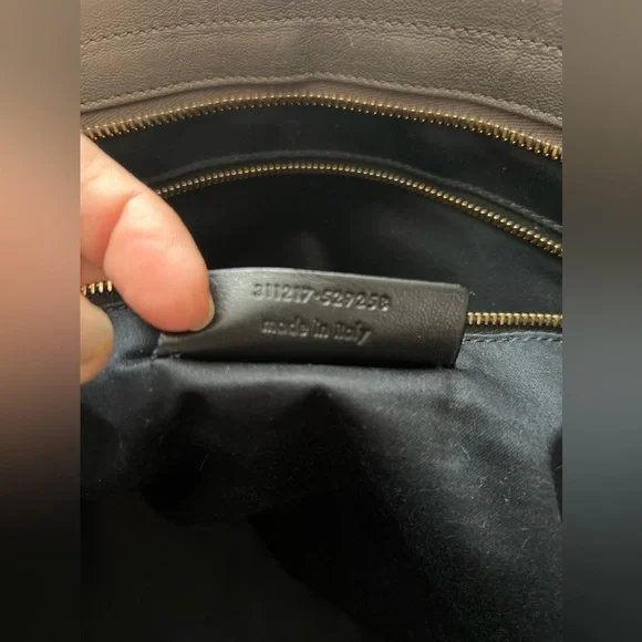 Yves Saint Laurent YSL Cabas Hand Bag Leather Authentic - Picture 14 of 14